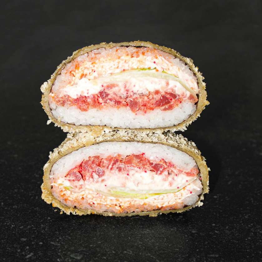 Sushi-burger z tuncem