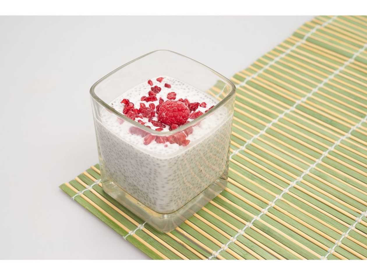 Budincă Chia cu fructe pădure / fără gluten