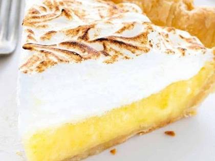 Lemon pie meringue