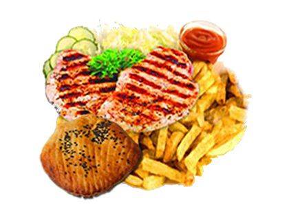 Grill Chicken or Pork Menu 600g