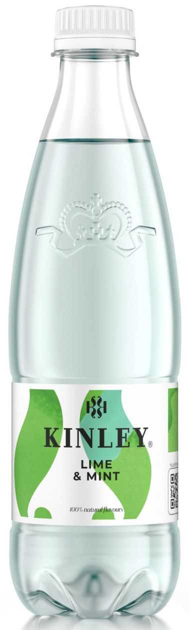 Kinley Tonic Water Lime & Mint 1l