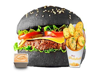 Black Angus Burger Meniu