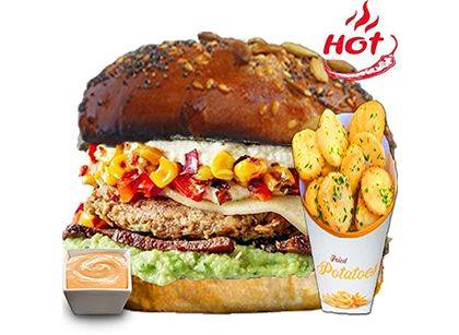 Mexican burger