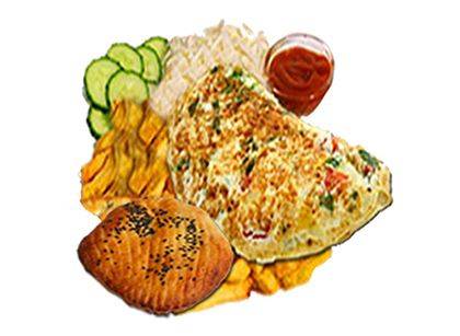 Peasant or Rustic Omelette Menu