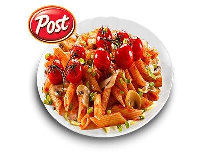Pasta with Vegetables and basil