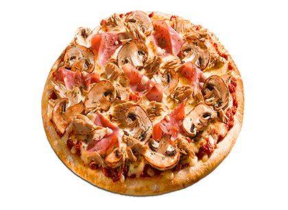 Pizza Prosciutto Funghi