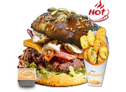 Spicy burger