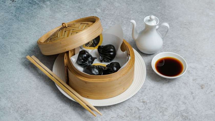 Black Scallop and Prawn Dumplings 6Pcs