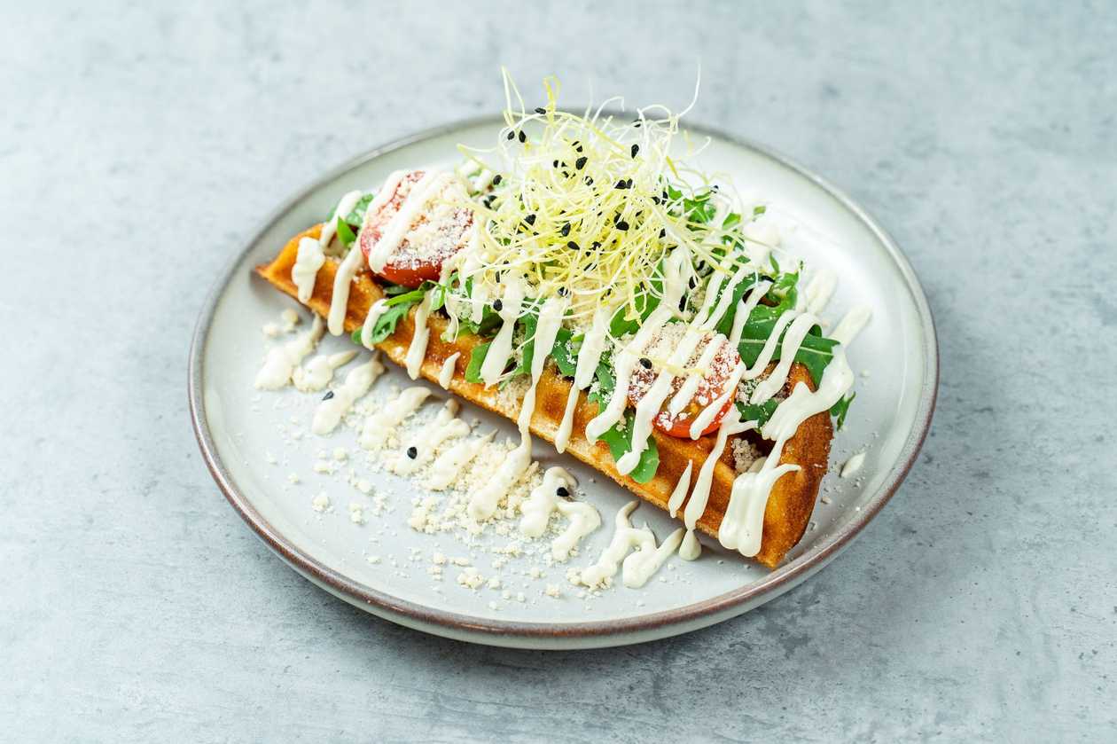 1/2 Chorizo Vaffel