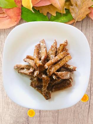 Baked bread with cheese