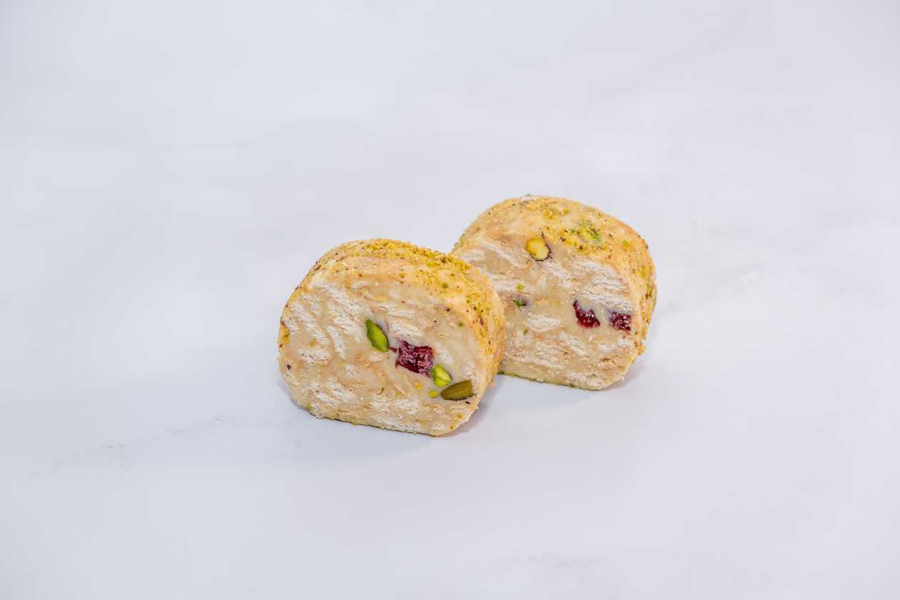 White Chocolate Salami Piece