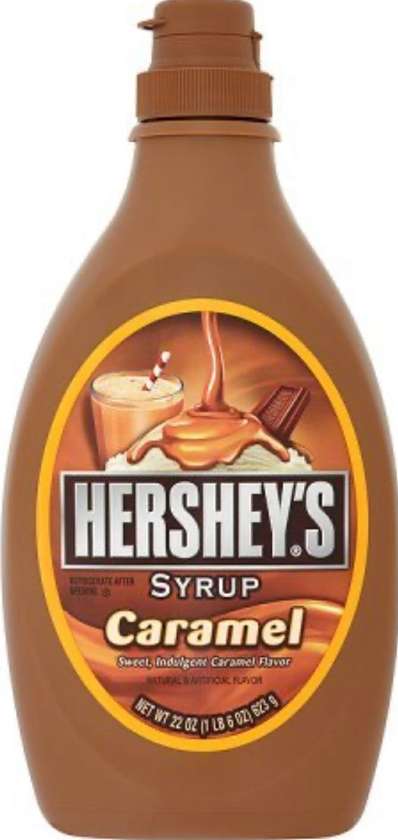 Hersey’s chocolate syrup