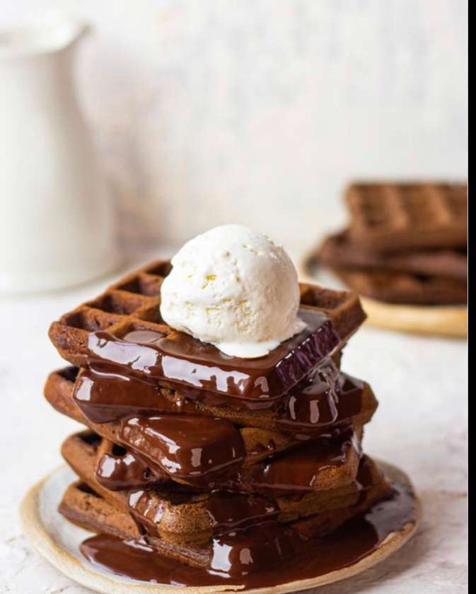 Chocolate waffle