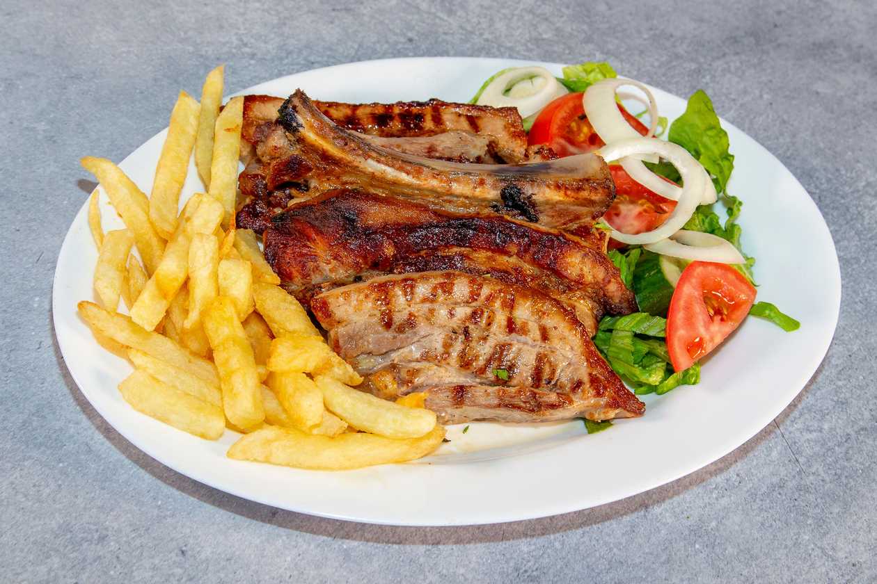 Χοιρινά Παϊδάκια Μερίδα