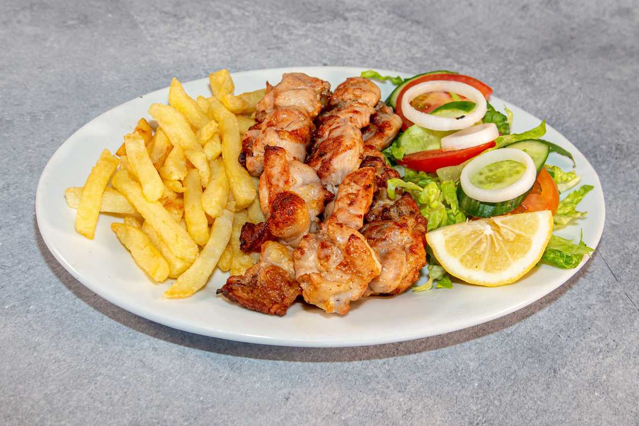 Κοτόπουλο Σουβλάκι Μερίδα