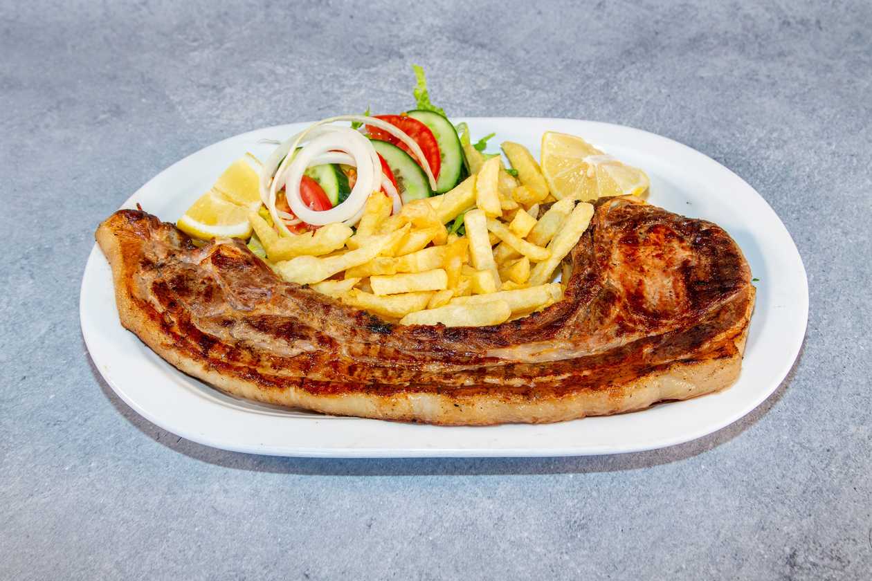 Χοιρινή Μπριζόλα Μερίδα