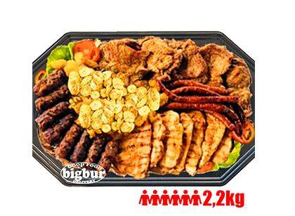 Mixed grill platter 6 pers 2,2kg