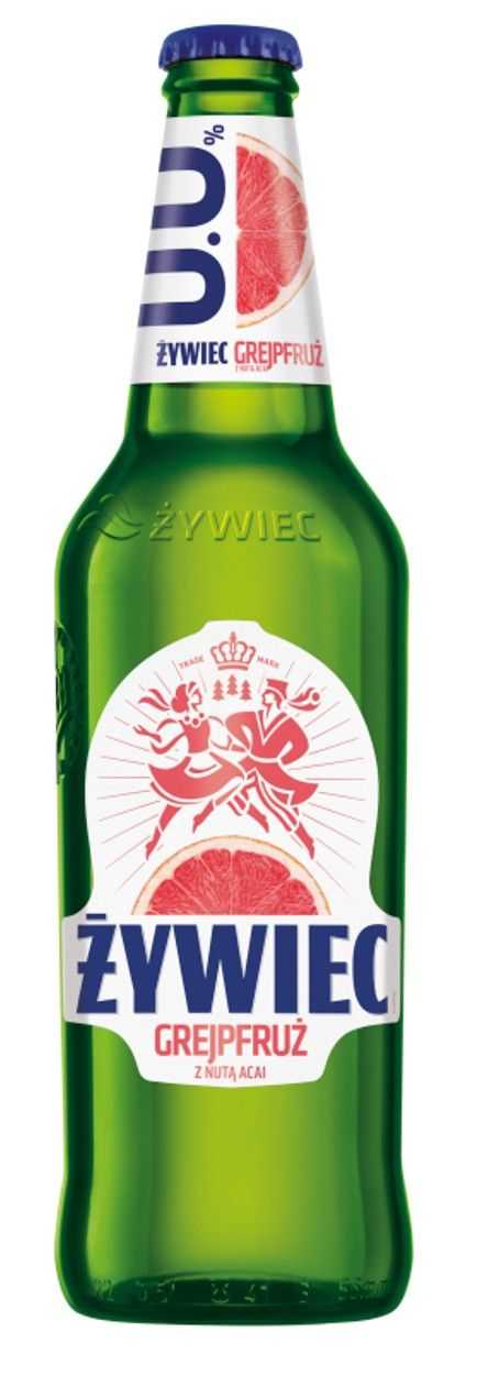 Piwo 0% Grejpfrutowe Żywiec 500ml