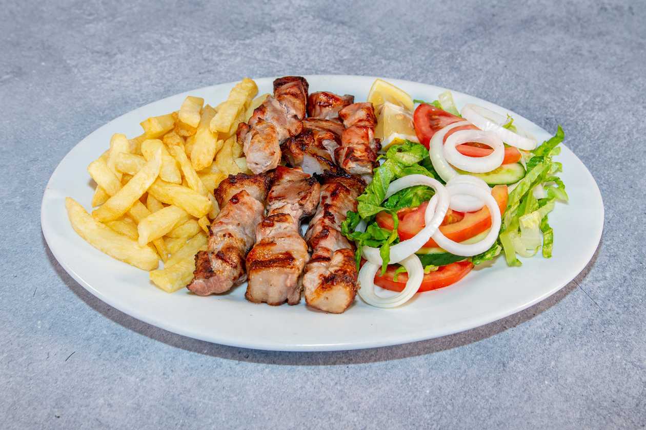 Χοιρινό Σουβλάκι Μερίδα