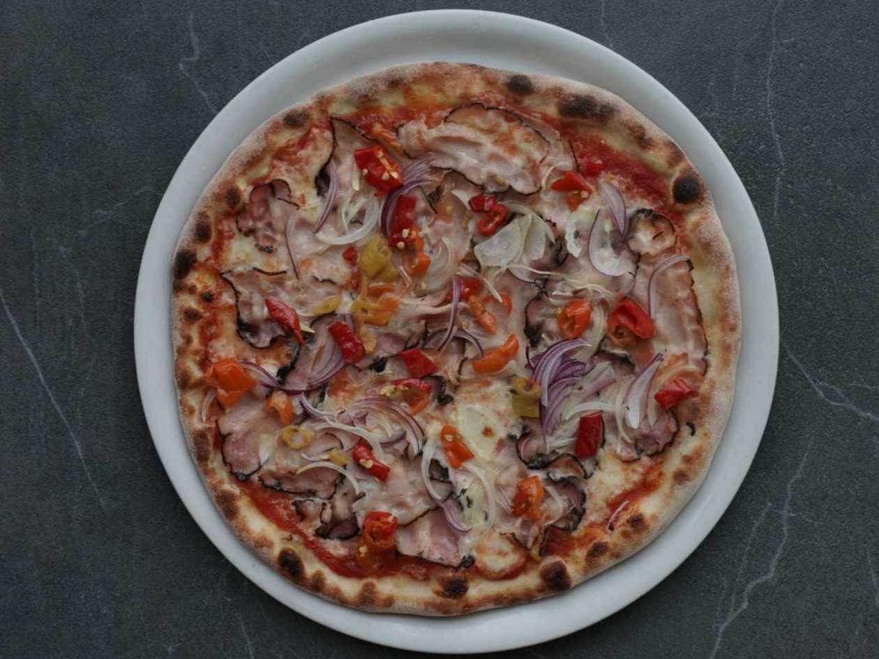 7. Pancetta pizza