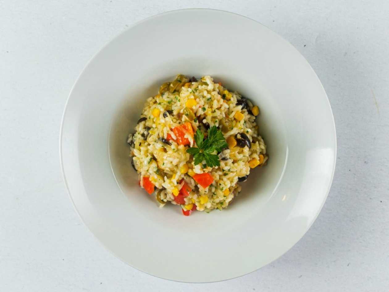 83. Risotto vegetariana