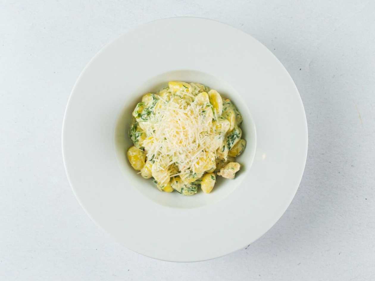 70. Gnocchi pollo spinaci