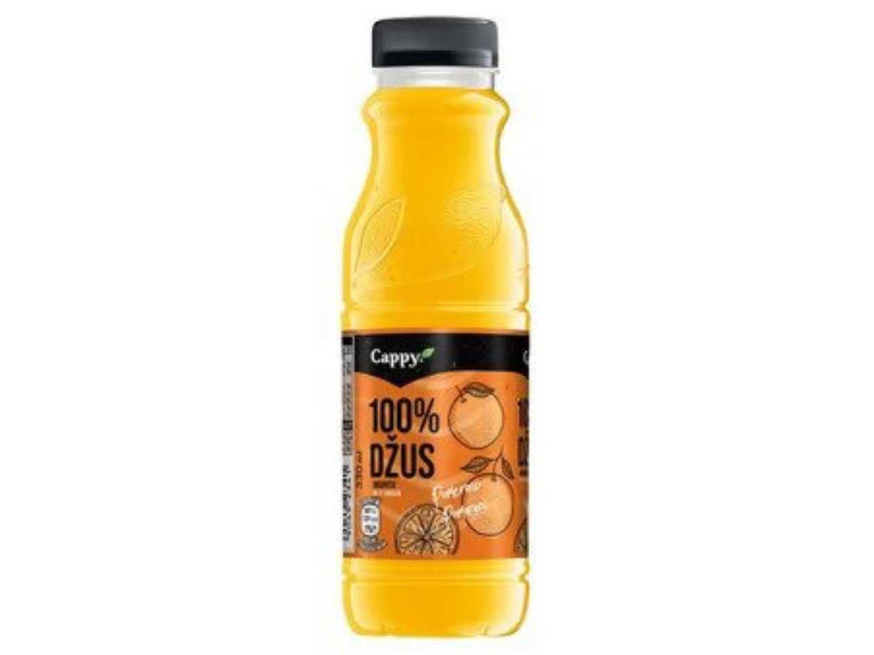 406. Cappy 100% Pomeranč