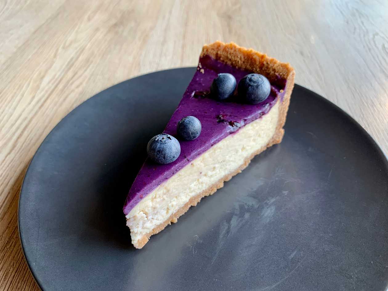 Blueberry cheesecake