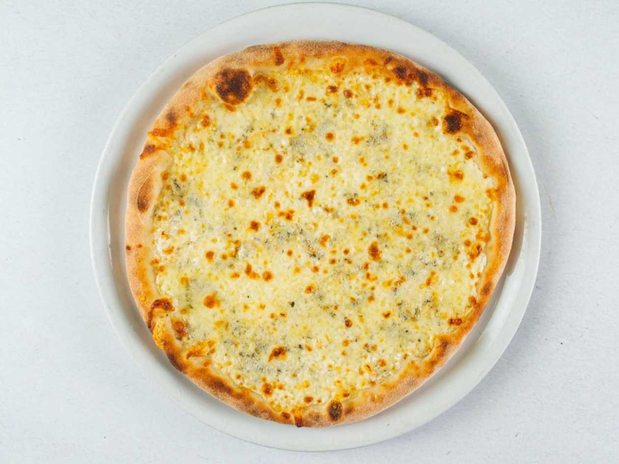 112. Quattro formaggi pizza 45