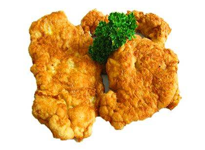 Chicken schnitzel like mother's