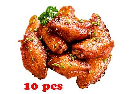 Grill chicken wings