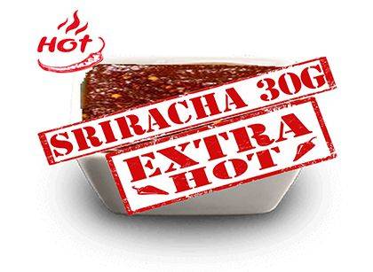 Extra hot sauce