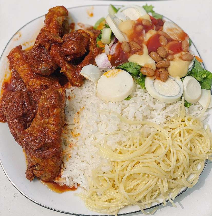 Jumbo Plain Rice Combo
