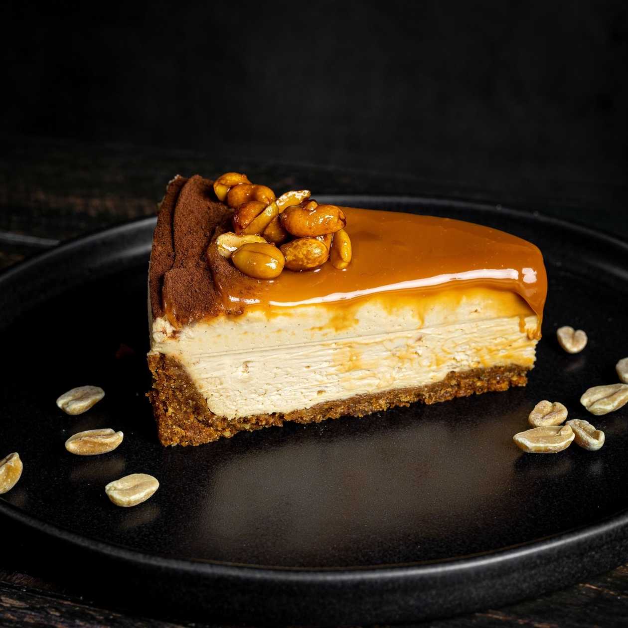 Peanut cheesecake