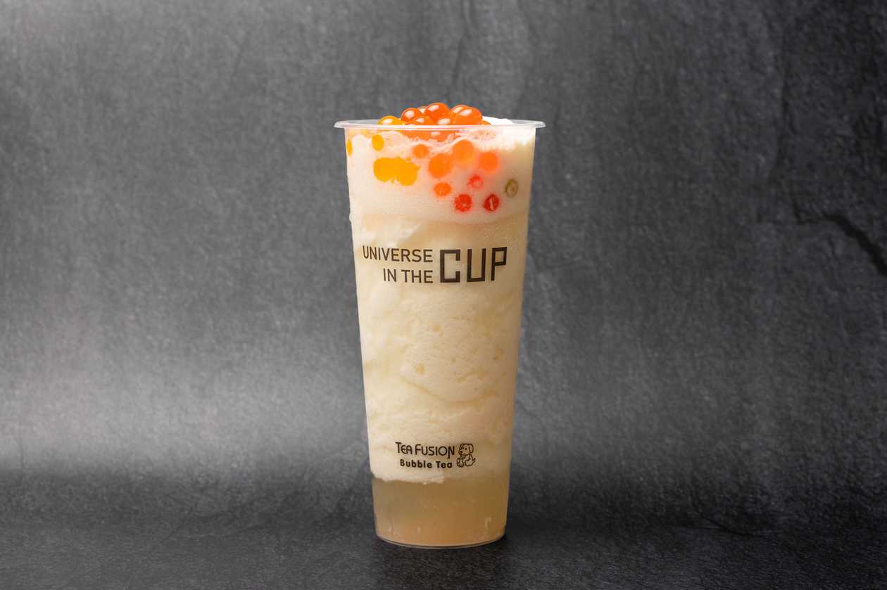 White Peach Slush Smoothie