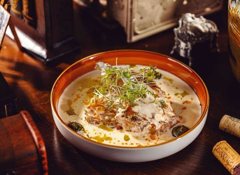 Chicken Shkmeruli Style