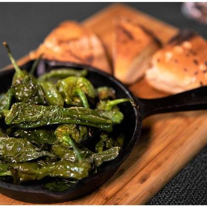 Spanish apetizer"Pimientos de padron"