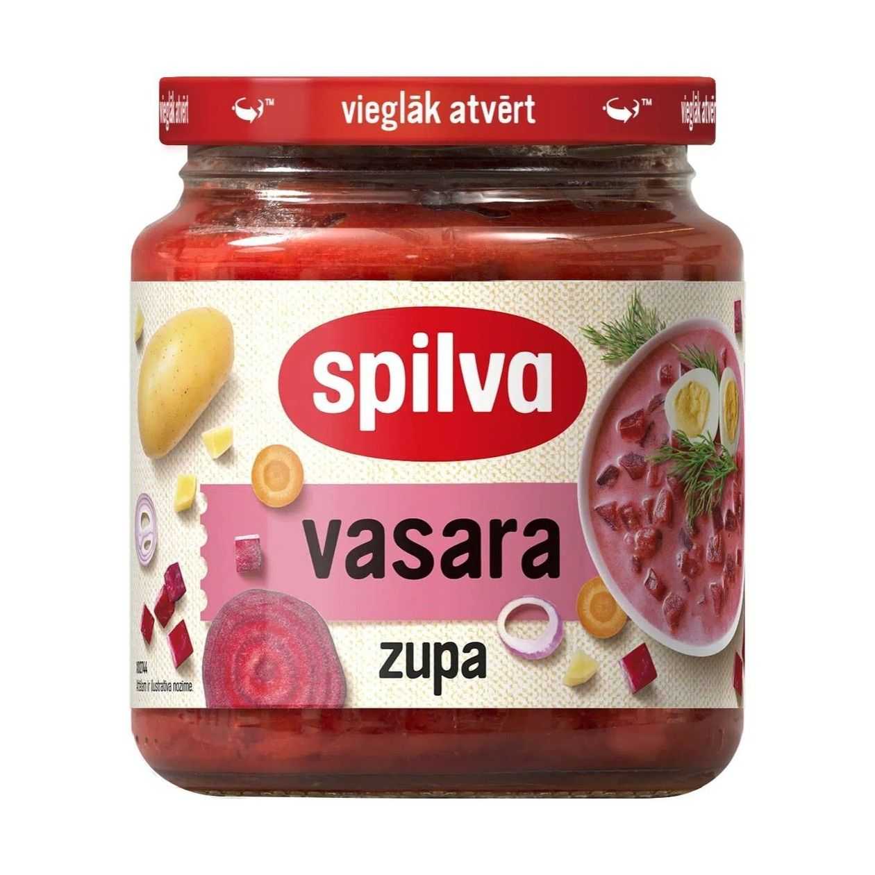Spilva, cold soup Vasara, 580 ml