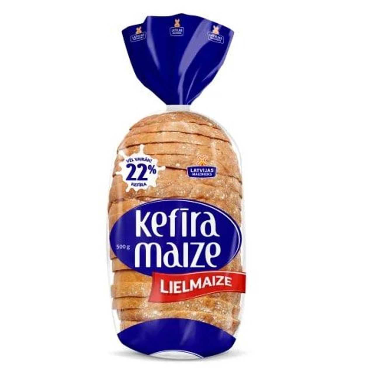Latvijas Maiznieks, Lielmaize kefir bread, 500 g