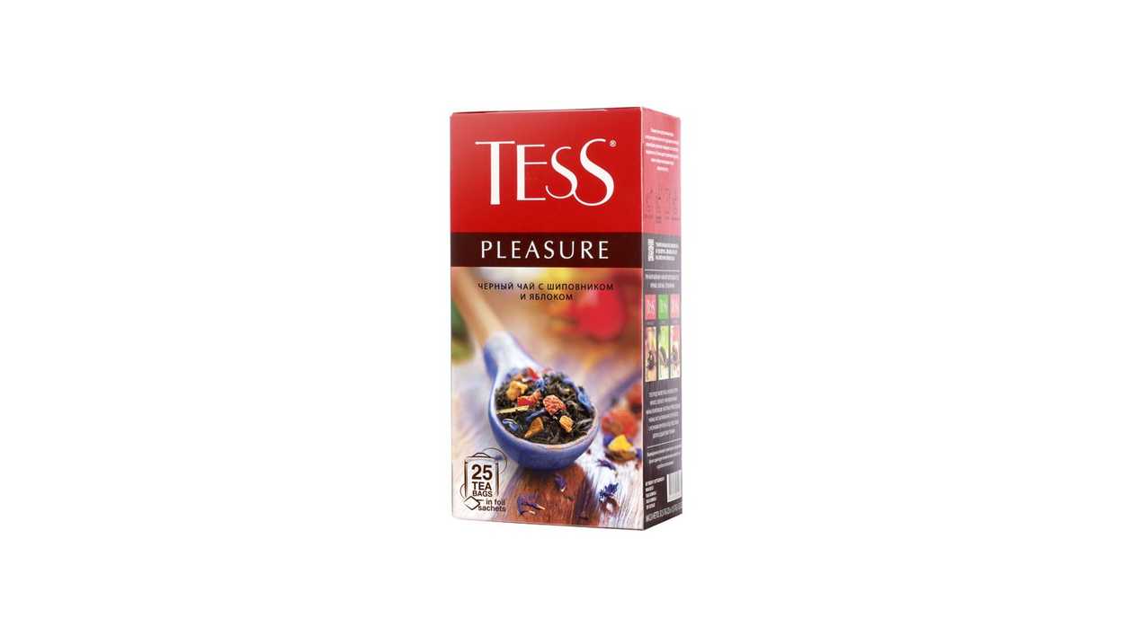 Tēja TESS melnā pleasure 25*1,5g