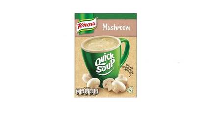 Knorr Quick Soup Mushroom, 51g X 3
