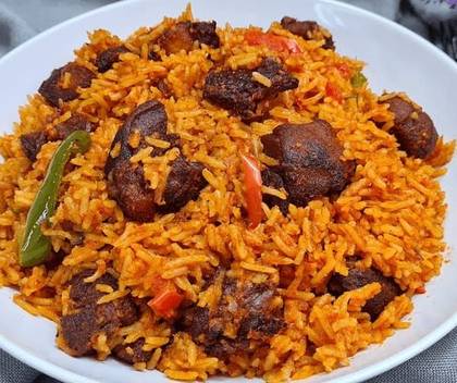 Beef Jollof Rice