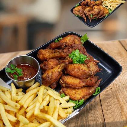 Fried Yam with Chicken