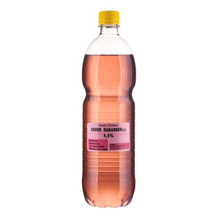 Rhubarb Cider 5.5% vol 1 l