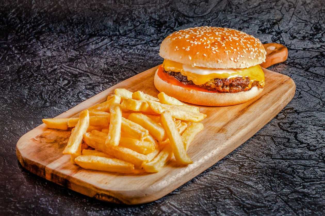 Meniu cheeseburger