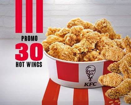 Promoção 30 Asas Picantes
