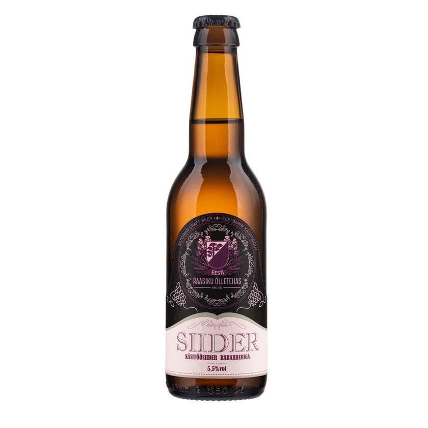 Rhubarb Cider 5.5% vol (Glass Bottle 0,33 l)