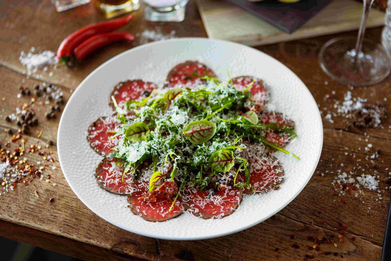 Veise-carpaccio