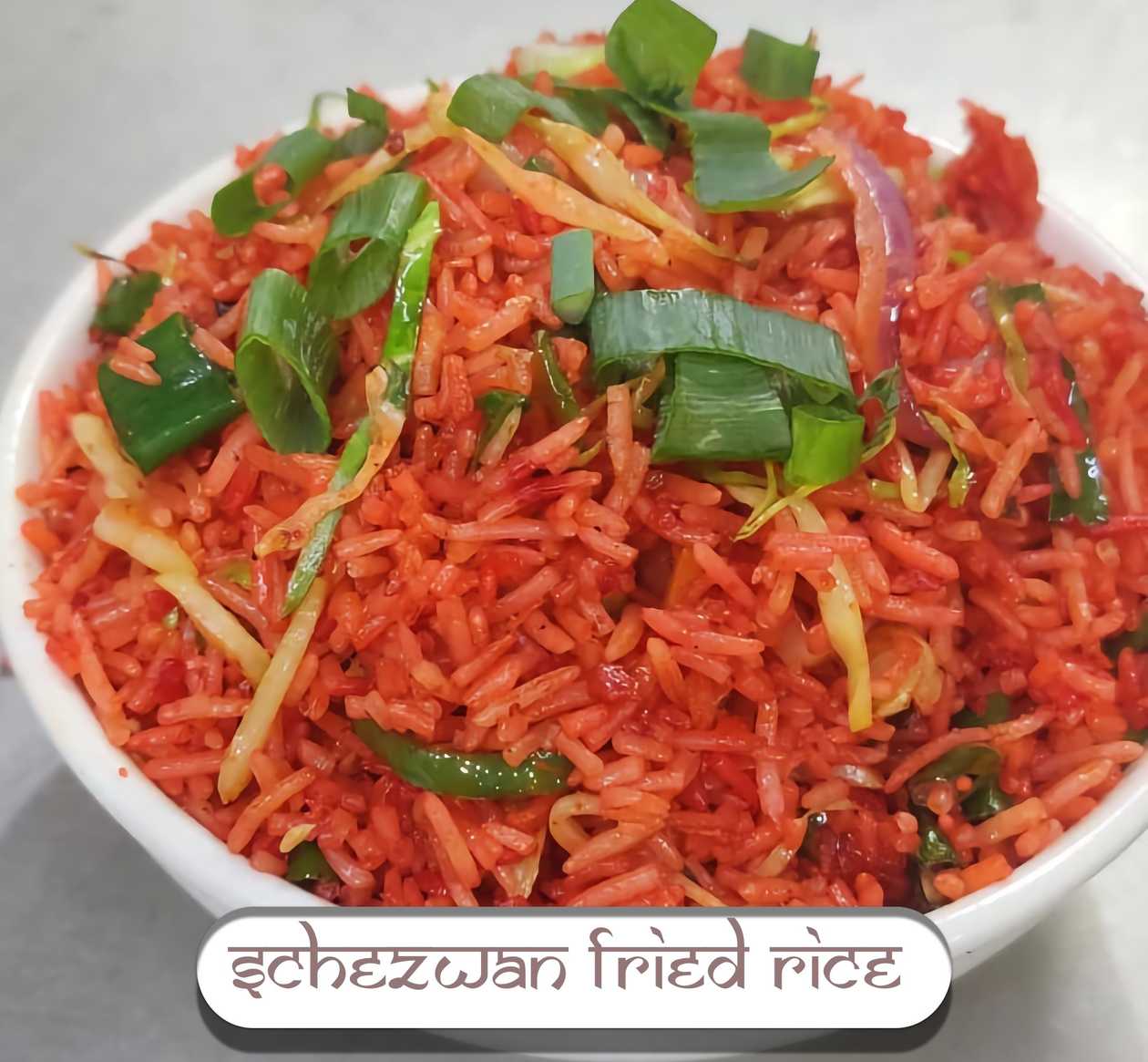 Veg Schezwan Fried Rice