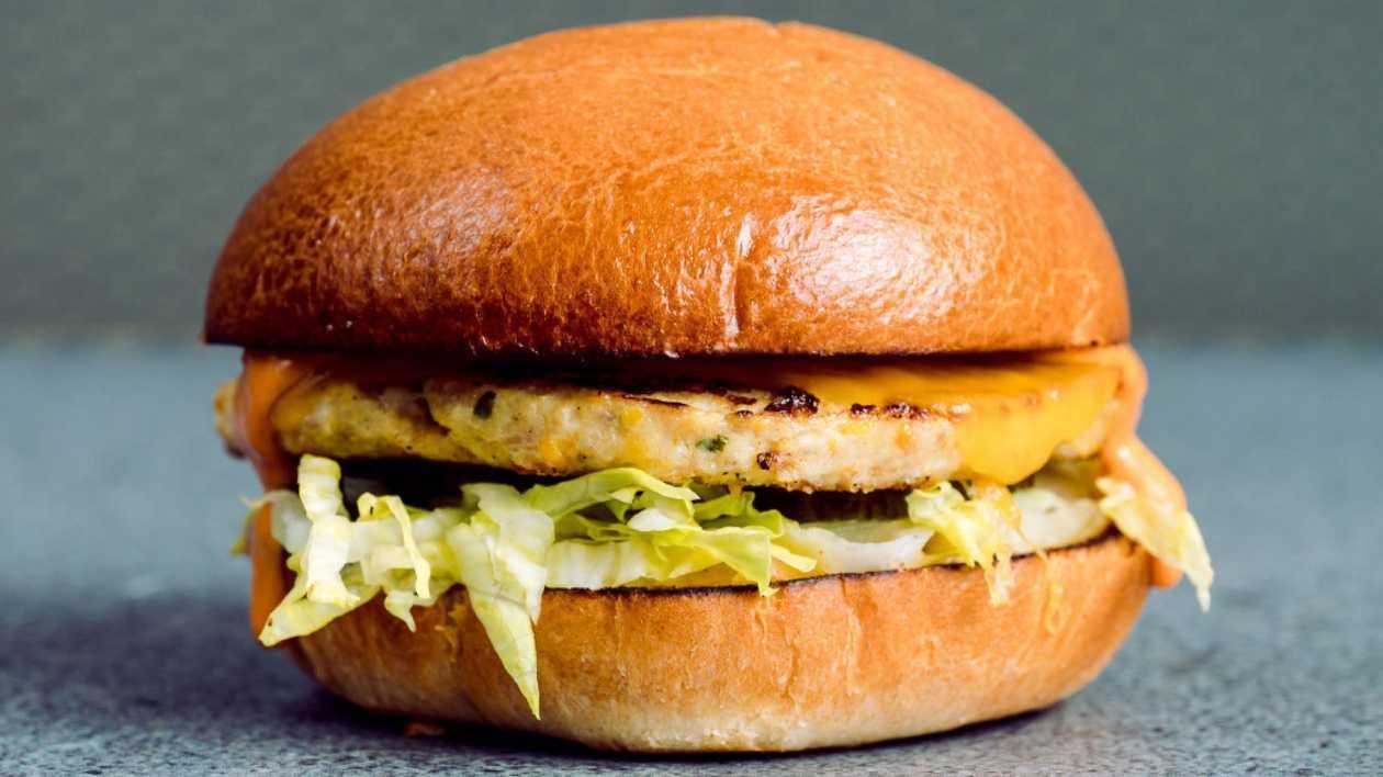 Chicken cheeseburger
